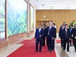 越南政府总理会见美国苹果公司首席执行官蒂姆·库克