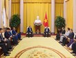 越南国家主席会见对越进行访问的哈萨克斯坦副总理兼外长