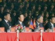 越南国家主席武文赏与蒙古国总统呼日勒苏赫视察机动警察司令部