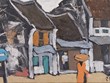 越南著名画家裴春派的50多幅画作首次公开展出