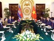 越南政府副总理黎明慨会见柬埔寨副首相梅森安