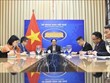 越南外交部部长裴青山与中国国务委员、外交部长秦刚通电话