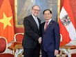 越南外交部长裴青山会见奥地利外长沙伦贝格