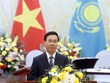越南国家主席武文赏设宴欢迎哈萨克斯坦总统访越