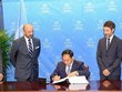 越南外交部长裴青山在第78届联合国大会高级别会议周框架内签署《公海协定》