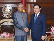 越南国会主席王廷惠会见孟加拉国总统穆罕默德·沙哈布丁·楚普