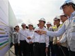 政府副总理陈红河检查隆城机场施工进度