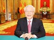 各国和政党领导人致电祝贺阮富仲总书记80岁生日