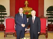 老挝政府副总理宋赛 • 西潘敦对越南进行工作访问（组图）