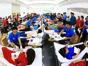 平阳省举行“确保困难群众过好春节“和“2018年春红献血节”（组图）