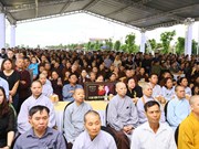 越南国家主席陈大光追悼会在宁平省举行（组图）