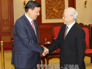 中共中央政治局常委、中央书记处书记刘云山对越南进行访问