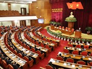 越共十二届中央委员会第六次全体会议落下帷幕