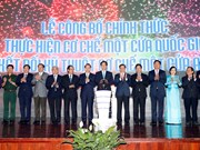 越南“国家一站式服务机制”及互联互通形成东盟一站式服务机制正式展开
