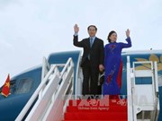 越南国家主席陈大光抵达金边开始对柬埔寨进行国事访问（组图）