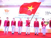 第29届东南亚运动会越南体育代表团出征仪式在河内举行（组图）