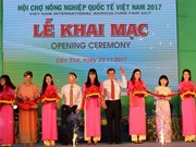 越南国际农业展览会吸引300家单位和企业参展