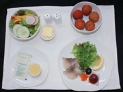 越南航空公司将荔枝纳入飞机餐之中