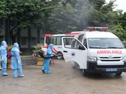 组图：岘港市设立野战医院  提高新冠肺炎救治水平
