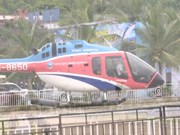 越南直升机坠海事故：快速全面有效开展搜救工作
