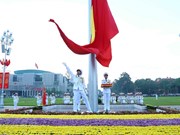 组图：9·2国庆节：河内市巴亭广场的升旗仪式