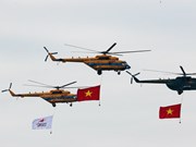 组图：2022年越南国际防务展开幕式总预演在河内举行