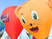 2022年胡志明市热气球节热闹举行