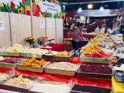 越南蜜饯和茶叶亮相2023年法国国际农业博览会