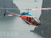 越南直升机坠落在下龙湾海域事故：暂停俯瞰风景旅游飞行活动