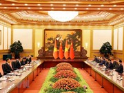 越南国家主席武文赏会见中共中央总书记、国家主席习近平
