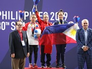 组图：第30届东运会开赛第一天：越南体育代表团摘下10枚金牌
