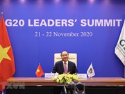 组图：政府总理阮春福出席二十国集团领导人峰会第二阶段会议