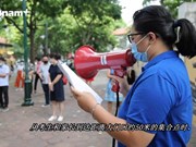河内市举行高考防疫安全模拟演练