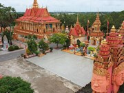 暹干寺—九龙江三角洲地区最美的高棉寺庙