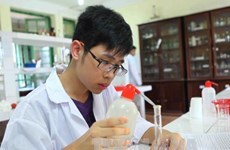 越南四名学生获得第47届国际化学奥林匹克竞赛奖牌