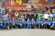 第4届越武道世界锦标赛：越南代表团连续第4次卫冕冠军