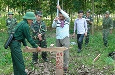 越南与柬埔寨边界线陆地边界勘界立碑工作：从协议到实际