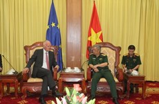 欧盟驻越南代表团团长：越欧防务合作取得积极进展