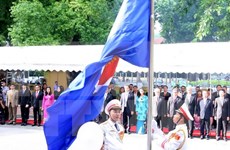 东盟旗升旗仪式在河内举行