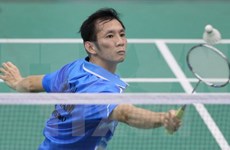 阮进明挺进2015年世界羽毛球锦标赛第三轮比赛