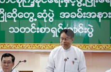 缅甸执政党主席和总书记被解除职务