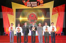 越南国家主席张晋创出席2015年“光荣越南”活动