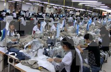 2015年前6个月柬埔寨纺织品服装出口同比增长9%