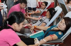 《2015年志愿无偿献血节》在越南兴安省正式启动
