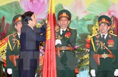 张晋创主席出席越南人民军总参某部成立70周年纪念典礼