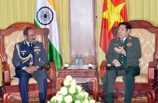 努力推动越南与印度双边防务合作