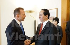 越南公安部部长陈大光大将对澳大利亚进行工作访问