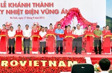 越南政府总理阮晋勇出席永昂1号热电厂落成典礼
