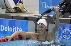 第八届亚洲分龄组游泳锦标赛：越南游泳名将阮氏映圆摘下三枚金牌