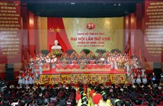 国会主席阮生雄出席越共河静省第十八次代表大会